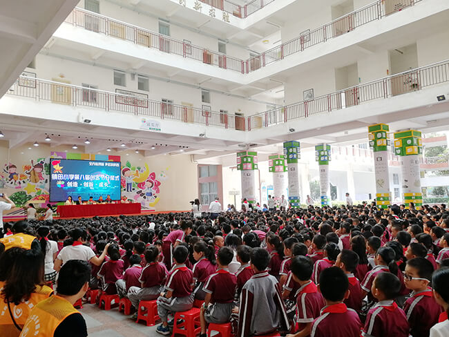 極光爾沃3D打印機走進(jìn)東莞鎮(zhèn)田小學(xué)第八屆創(chuàng)客節(jié)